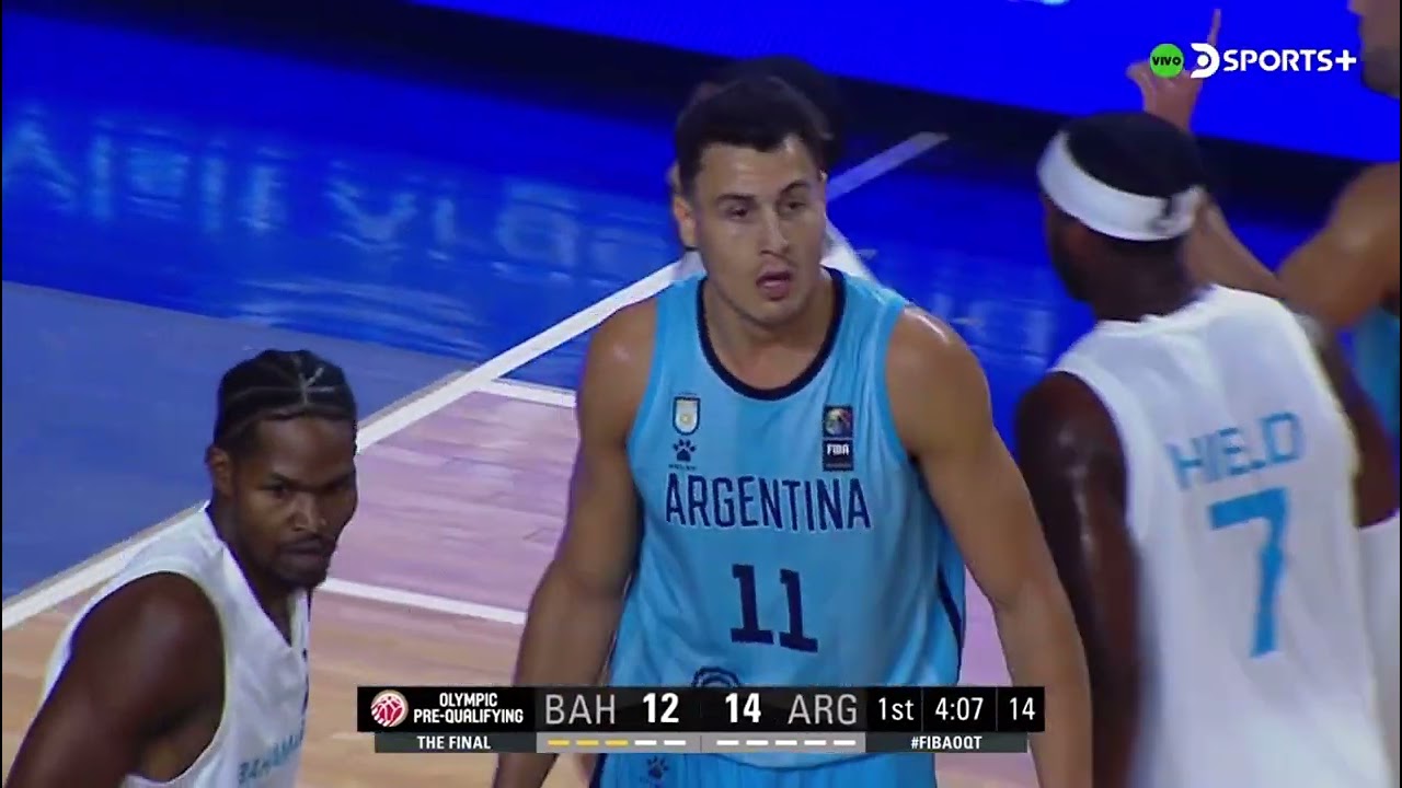 Argentina vs Bahamas FINAL Pre Clasificatorio Preolímpico FIBA