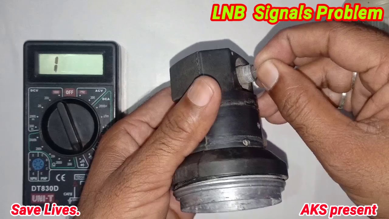 AKS | LNB Signal Problem Check Kare | LNB Signal Badhye | LNB Shot Check kare |