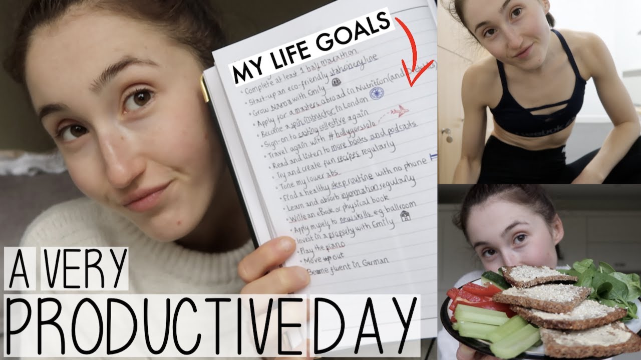 SETTING MY GOALS & GETTING PRODUCTIVE | A UK DAY IN MY LIFE VLOG