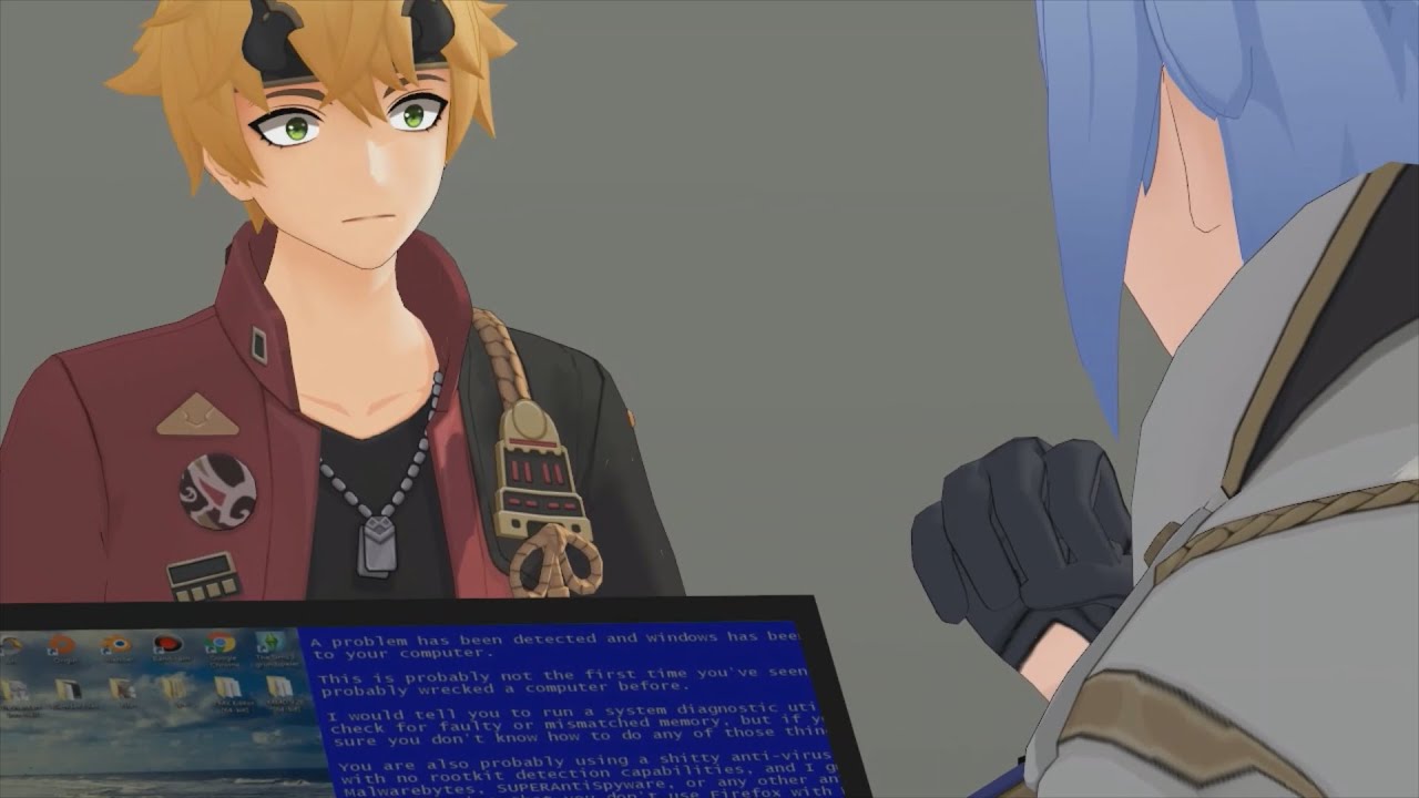 [MMD] Genshin Impact-Lie Detector ThomaTo