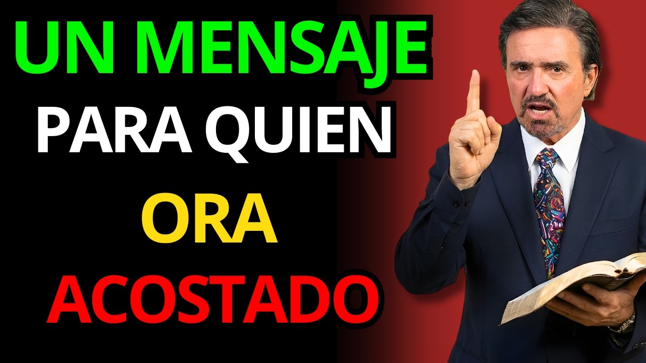 ARMANDO ALUDCÍN ADVIERTE: SI REZAS ACOSTADO, ESCUCHA ESTO ANTES DE CONTINUAR.