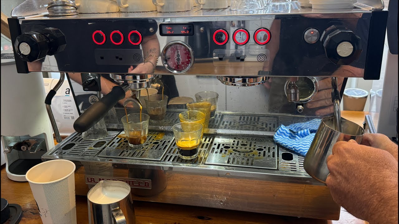 Making Coffee & Answering Coffee Questions at Artisti Coffee Roasters