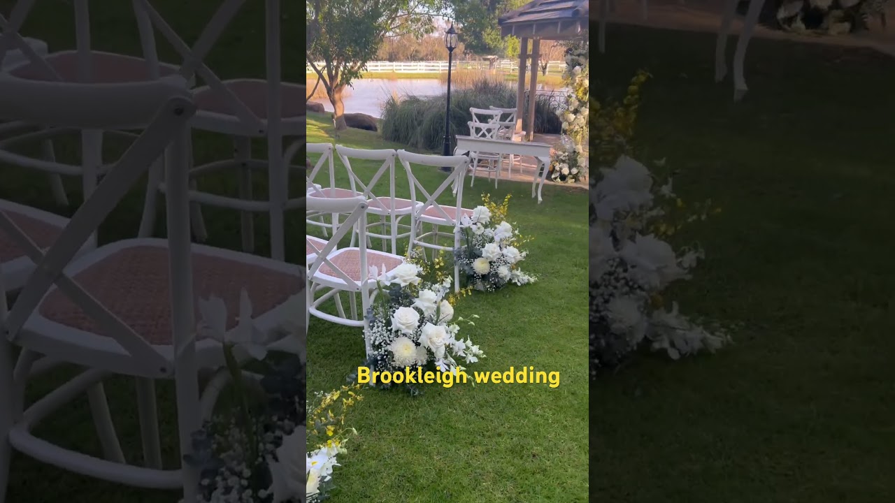 Beautiful Brookleight ceremony #weddingflowersperth #weddingvenue # #weddingday