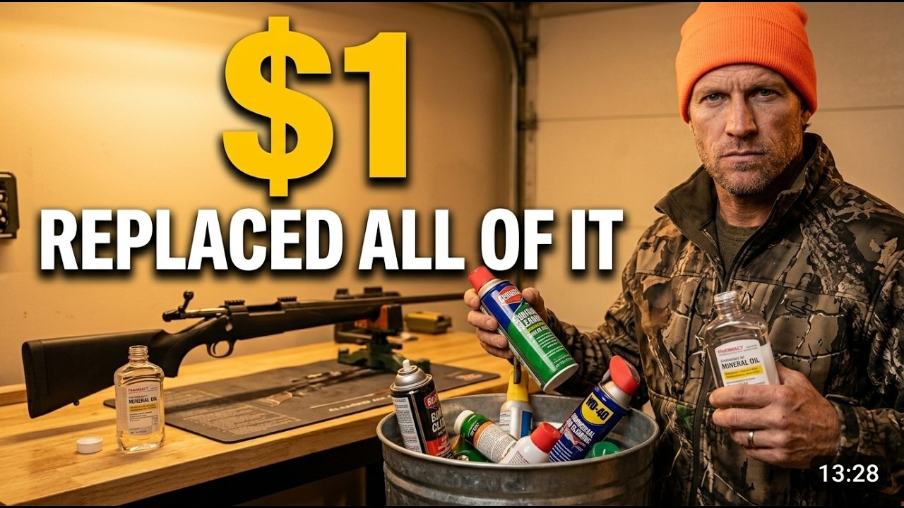 $1 Oil Replaces Every Gun Cleaning Product on Your Shelf — The Military Proved It in 1942