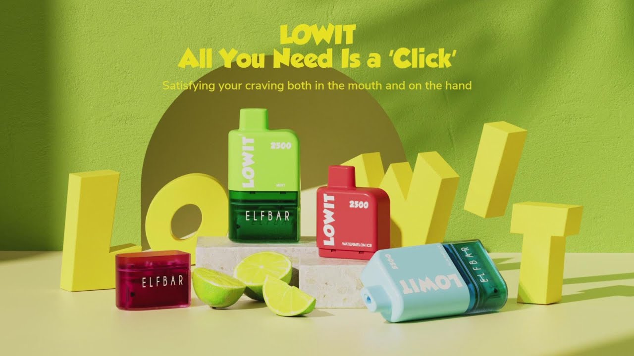 Elf Bar Lowit Rechargeable 2500&5500 Puffs Disposable | Best Vape News