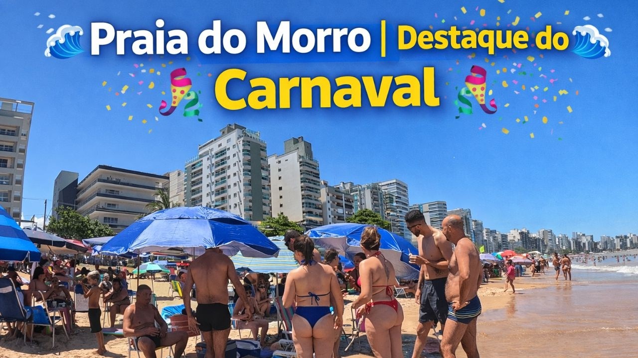 🎉🏖️ Carnaval na Praia do Morro em Guarapari 🏖️🎉