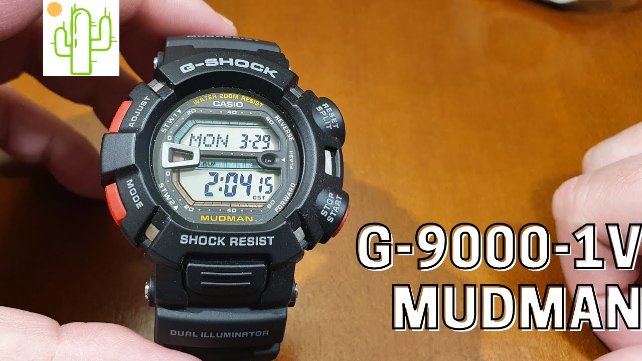 Prezentacja zegarka G-Shock G-9000-1V Mudman (Kaktus24.pl)