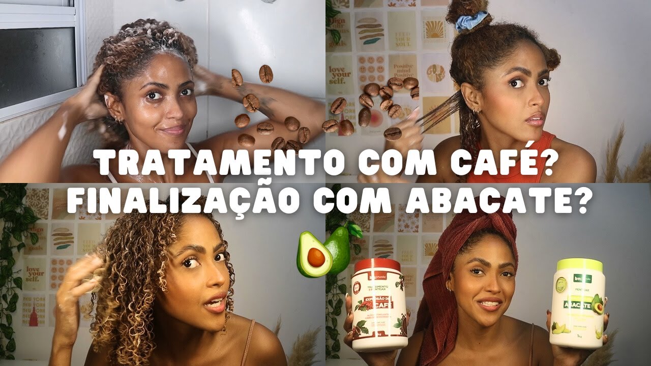testando creme DE ABACATE E CAFÉ do Beleza Natural