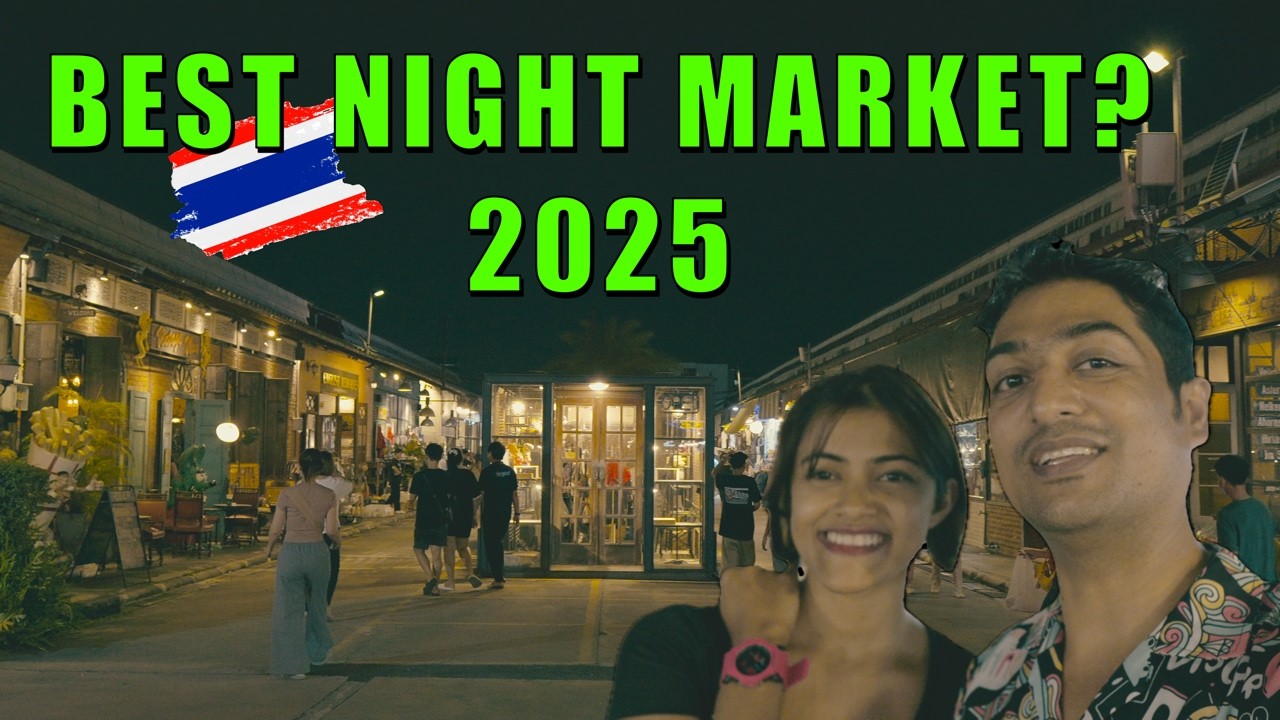 BANGKOK’s BEST NIGHT MARKET? | SRINAKARIN NIGHT MARKET - why It is different |BANGKOK, THAILAND VLOG