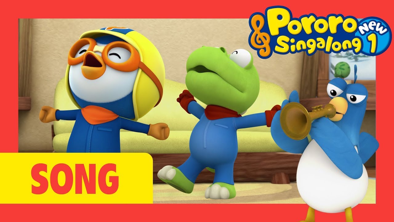 Pororo New 1 | Ep 2 Good Morning | Kids animation | Pororo Sing Along Show