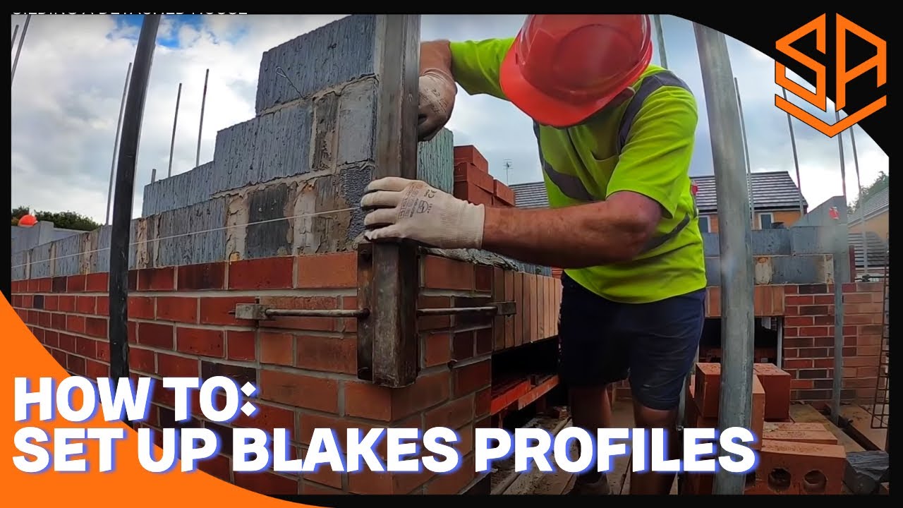 SETTING UP  BLAKES EXTERNAL BUILDING PROFILES IS EASY !