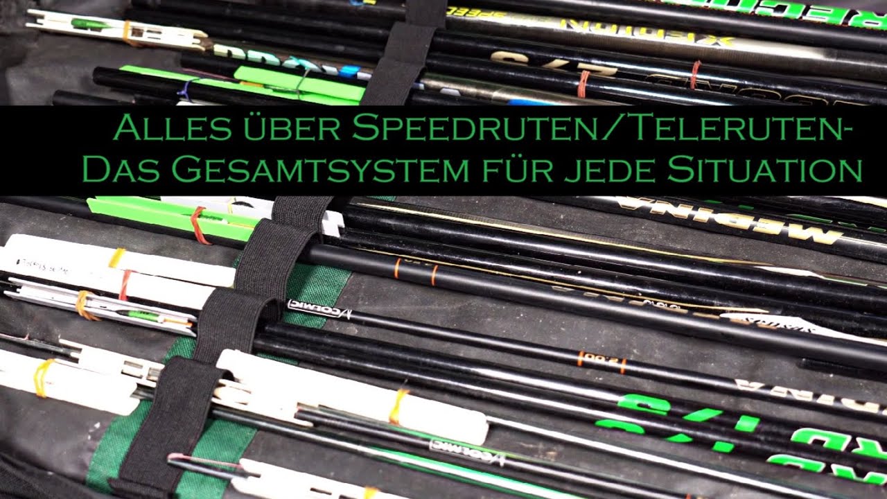 Alles &uuml;ber Speedruten/Teleruten- Das Gesamtsystem f&uuml;r jede Situation