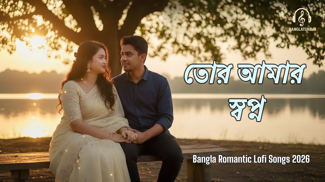 তোর আমার স্বপ্ন | Romantic Lofi Bangla Duet | Tor Amar Sopno | Bangla Tune Ai 2026