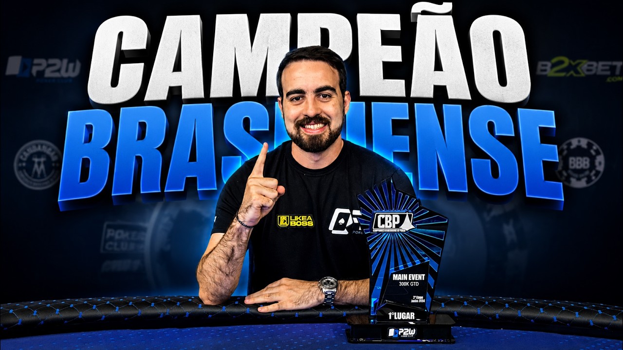 DA PRIMEIRA FICHA AO TÍTULO: CAMPEÃO BRASILIENSE DE POKER | Dan 10 Poker Vlog #54 - Main Event CBP