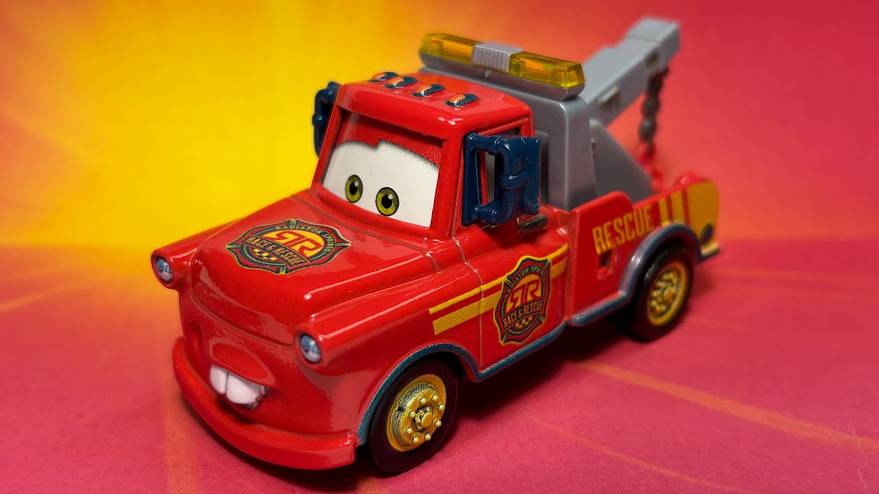 Mattel Disney•Pixar Cars Race & Rescue Mater Die-Cast Review 