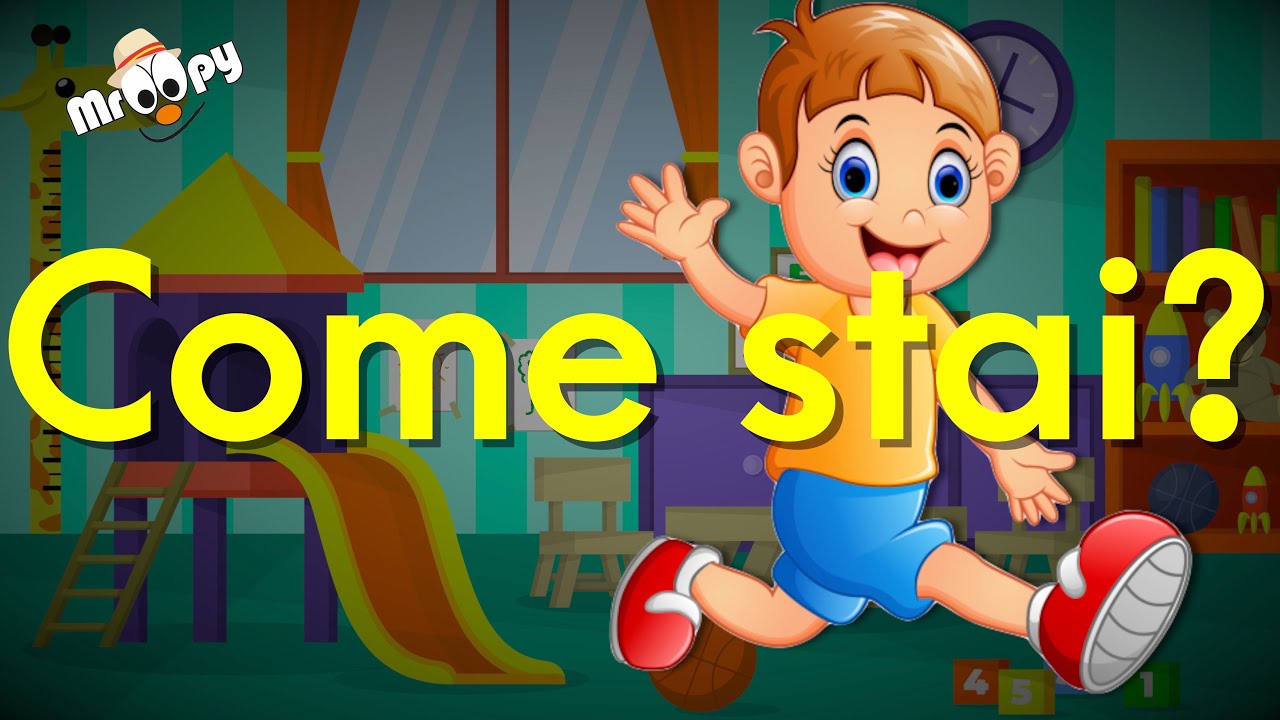 ITALIAN  - Come Stai | Italian Learning For Kids | Education with Mr Oopy