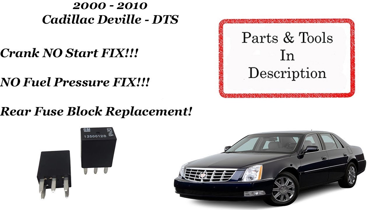 УСТРАНЕНИЕ НЕИСПРАВНОСТИ Cadillac Crank NO Start!!! Замена заднего блока предохранителей!