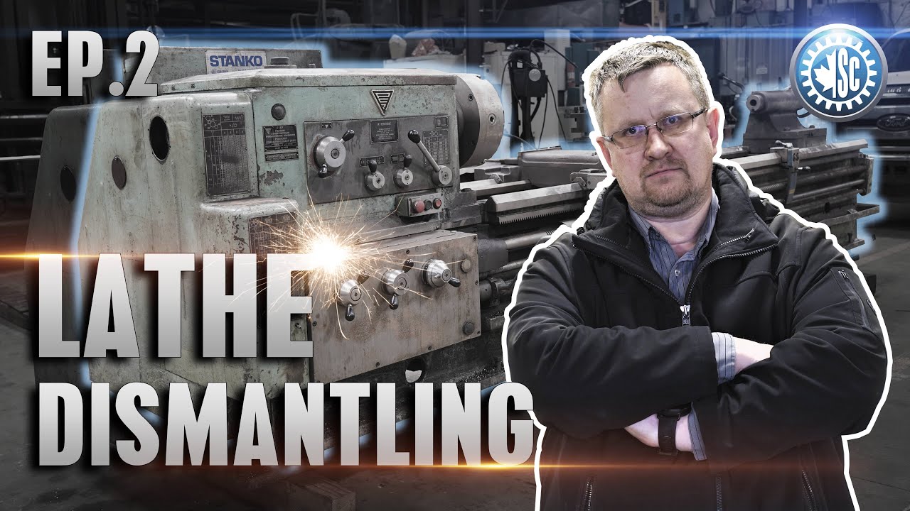 Ep.2 STANKO 1M63 Manual Lathe Dismantling Guide & Tutorial | @StanCanada