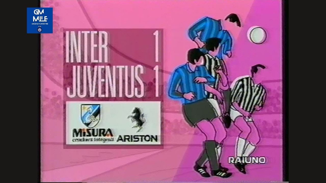 1988-89 (10^ - 18-12-1988) INTER-Juventus 1-1 [Serena,Galia] Servizio D.S.Rai1 [2nd Version]