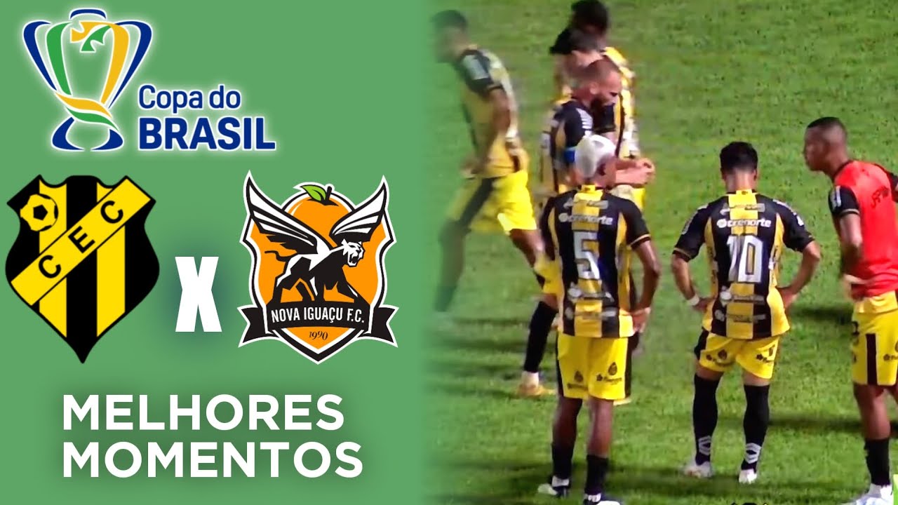 Castanhal x Nova iguaçu | 3ª Fase da Copa do Brasil 2026 | Castanhal Classificado.