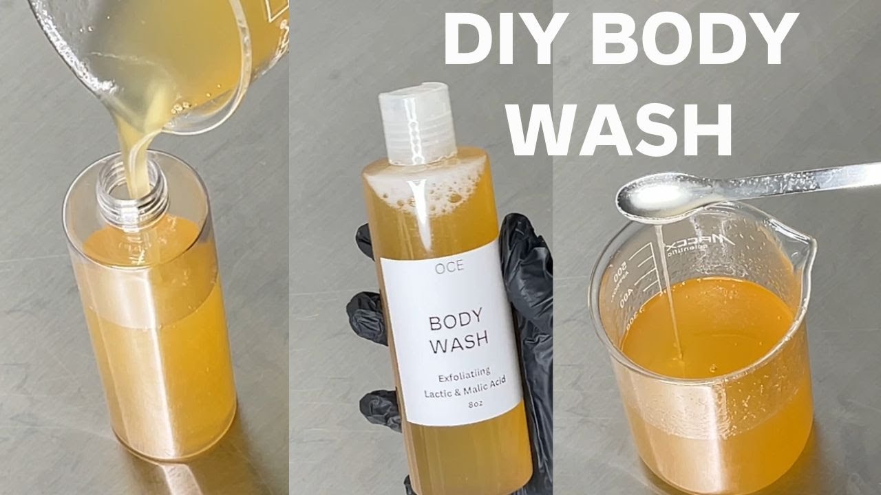 DIY: Exfoliating Body Wash For Healthy Skin Glow