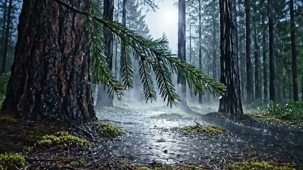 Relaxing Rain ASMR  Sleep & Focus