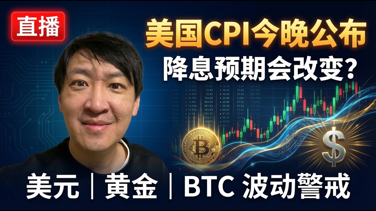 【直播】美國CPI公佈夜：降息預期會被推翻？美元 納指 黃金 BTC準備暴動｜FTMO Trader實盤直播  26/02/13 週五