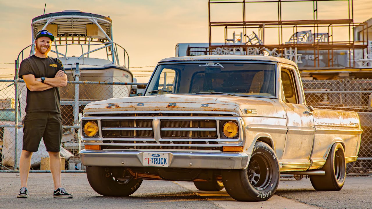 My F100 Hits The Streets on SLICKS!