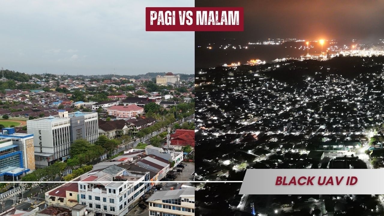 alikpapan dari Langit | Keindahan Kota Pagi & Malam • Drone Cinematic 4K