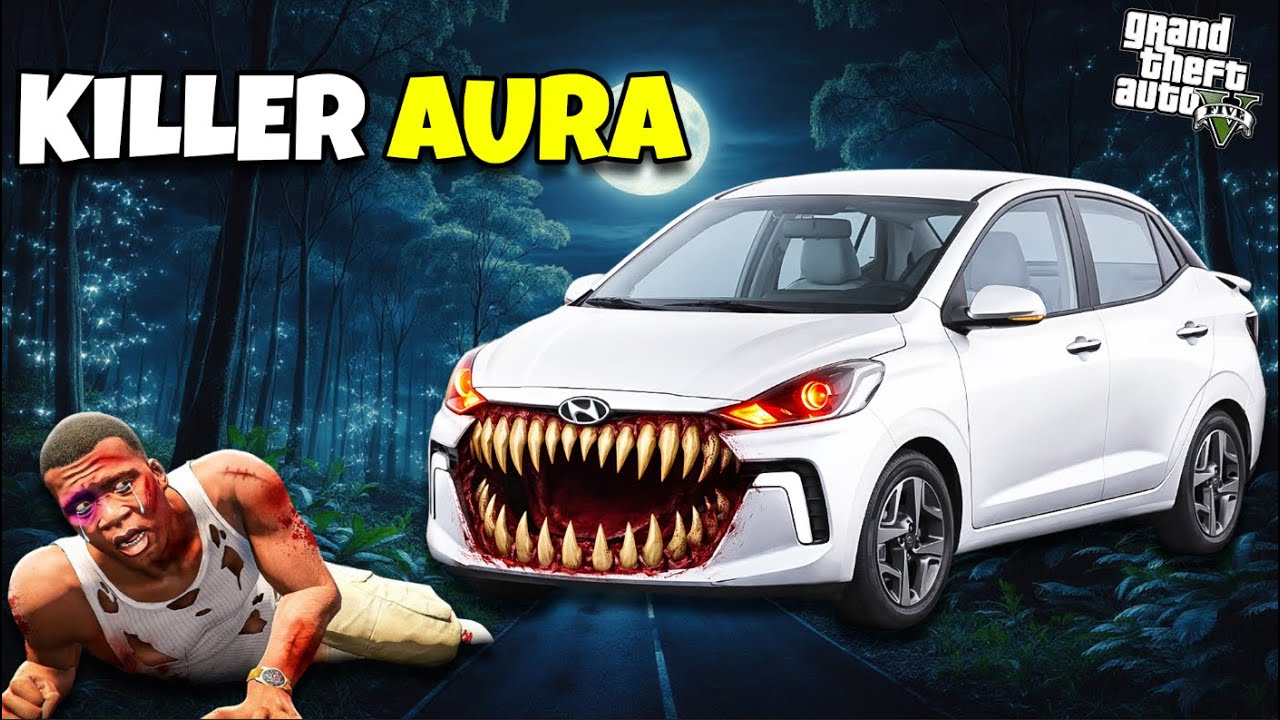 Shinchan and Franklin Found Killer Car Aura in Los Santos | GTA 5