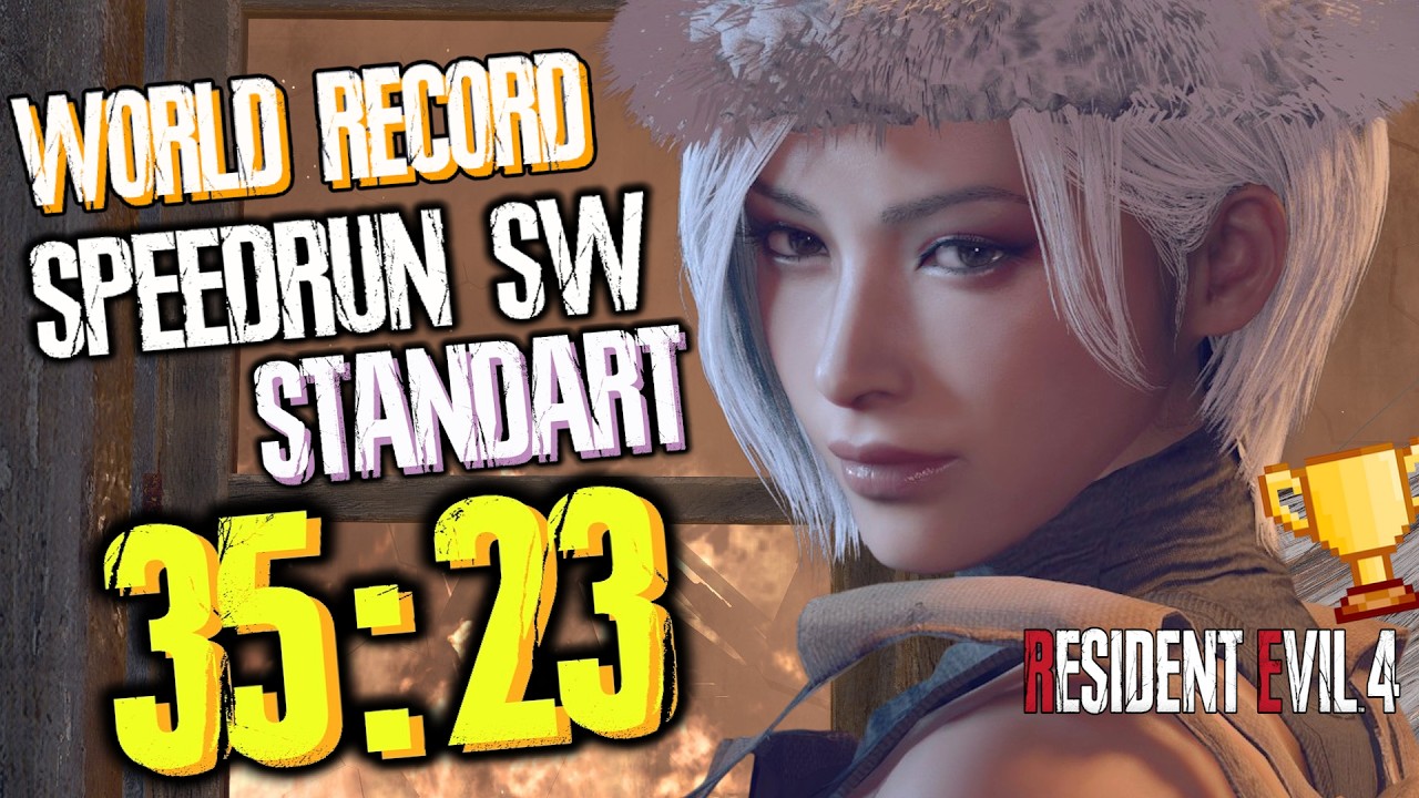 [World Record] Speedrun Resident evil 4 Remake Ada SW Standart (35:23)