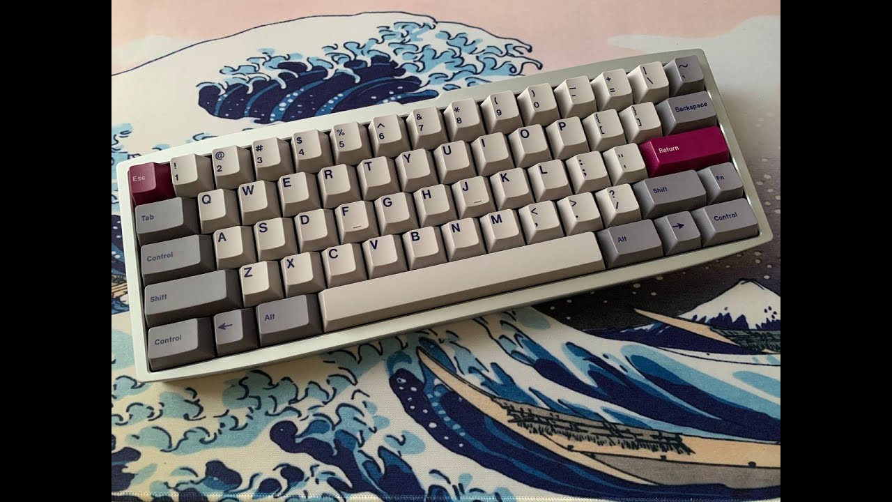 Navi60 by psychetype | Cherry MX Purple | O-ring Mount