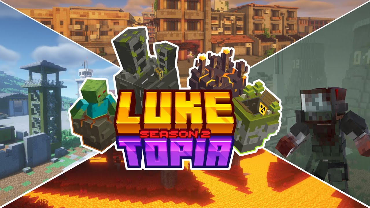 LukeTopia 2 - MINECRAFT SPIELER simulieren eine Zombie Apokalypse in Minecraft
