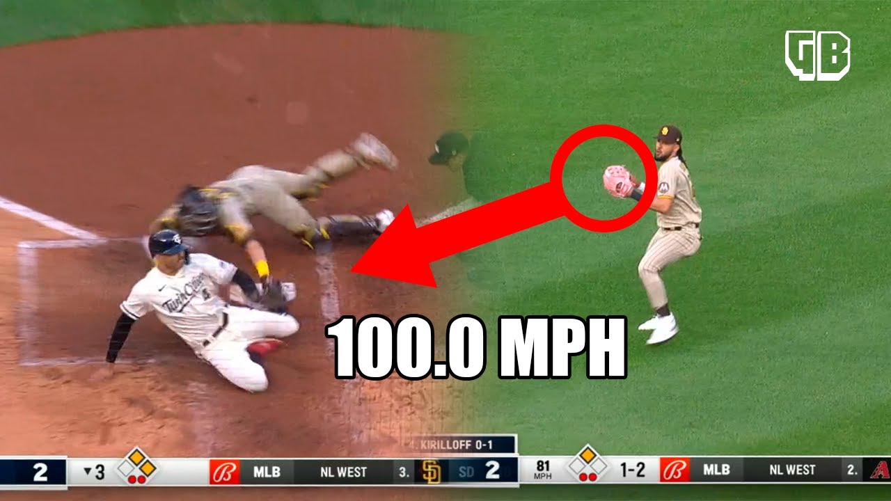 MLB | Super Arm At Home Plate