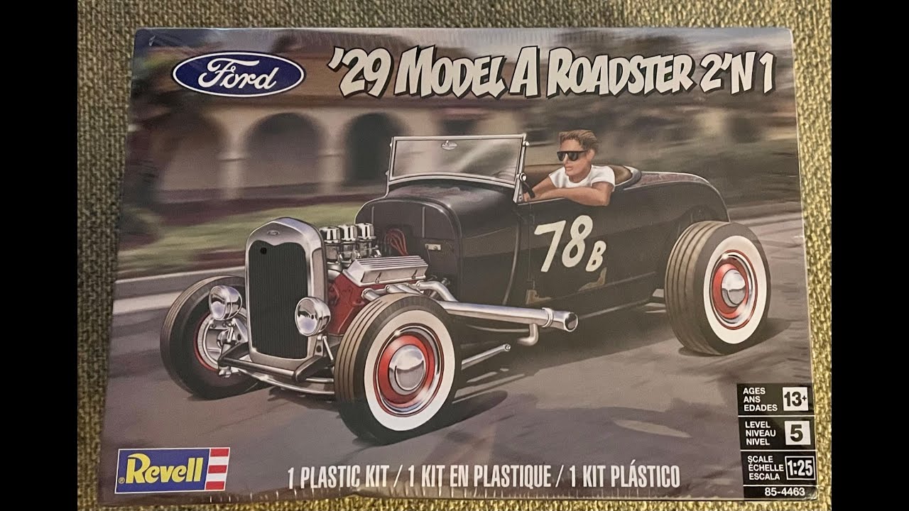 Unboxing the Revell Ford 29 Model A Roadster