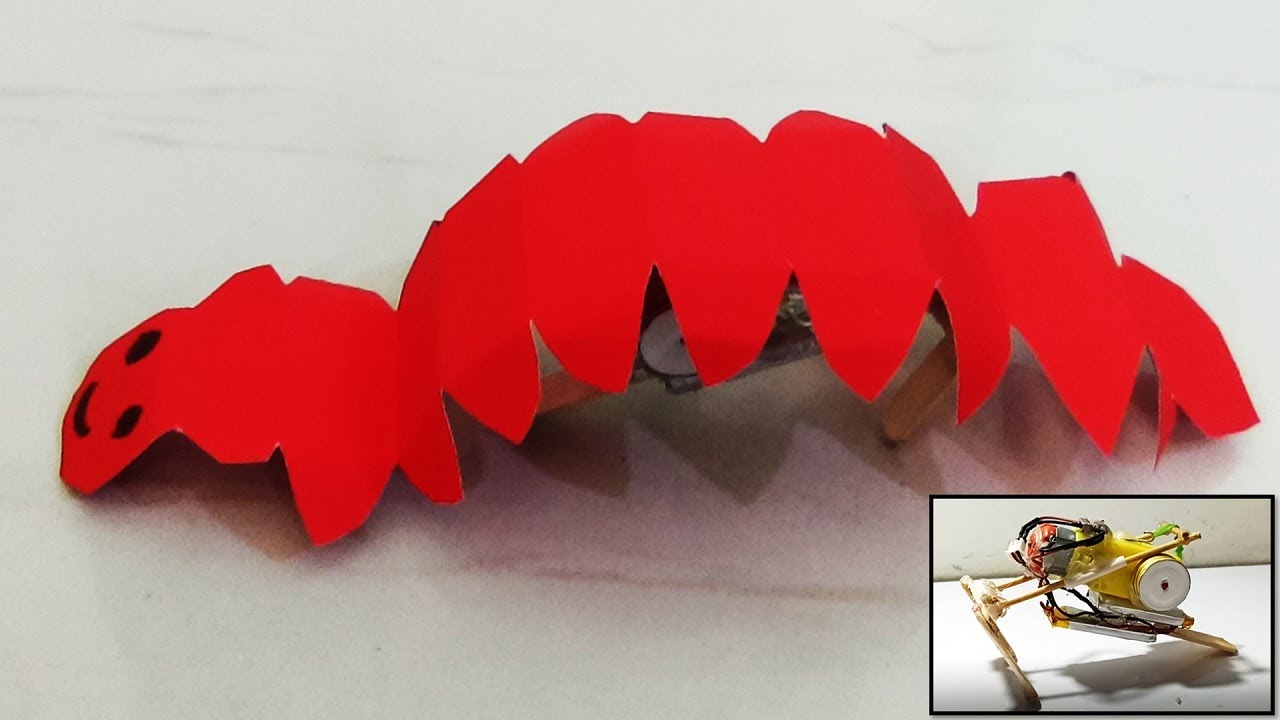 How to make a Caterpillar Robot