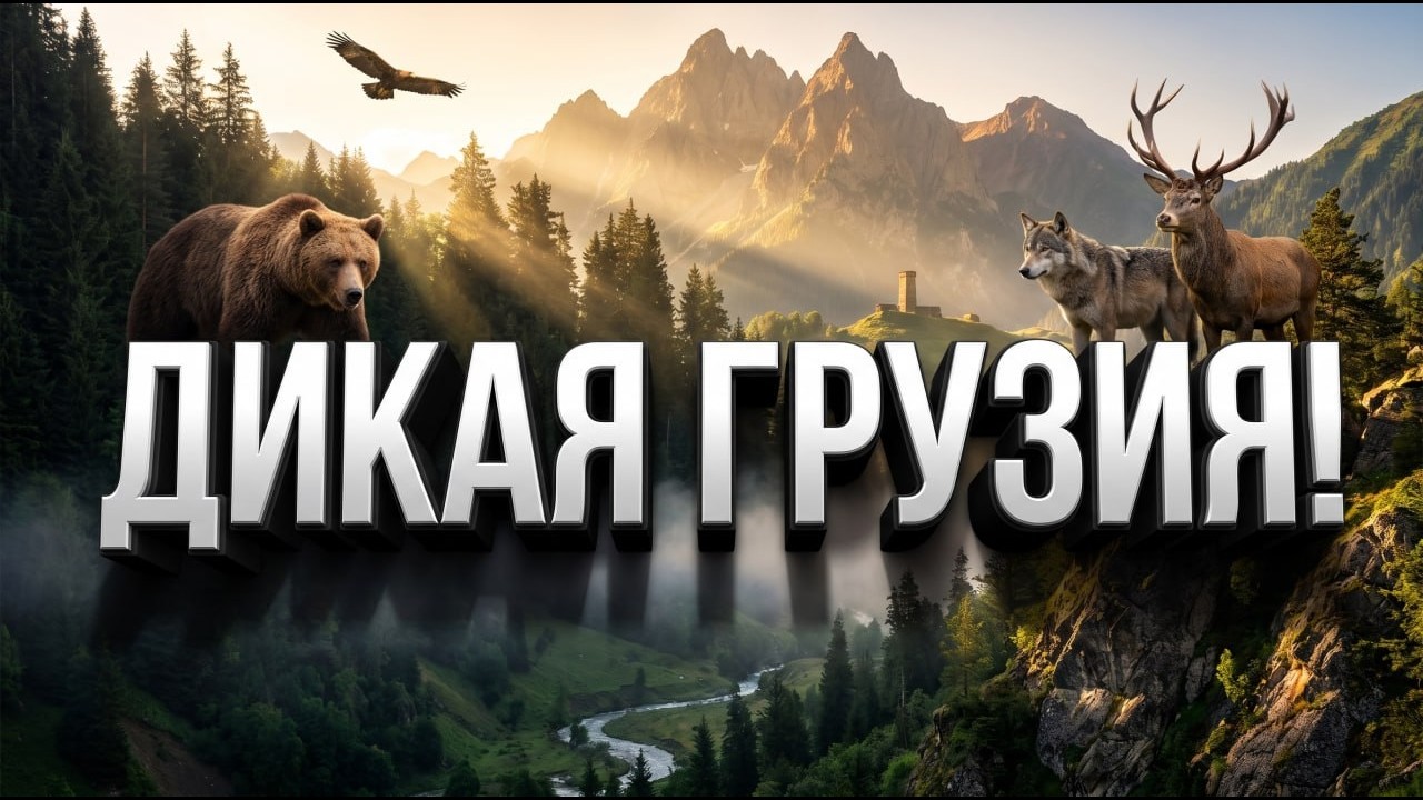Дикая природа Грузии: кто выживает в суровых горах Кавказа?