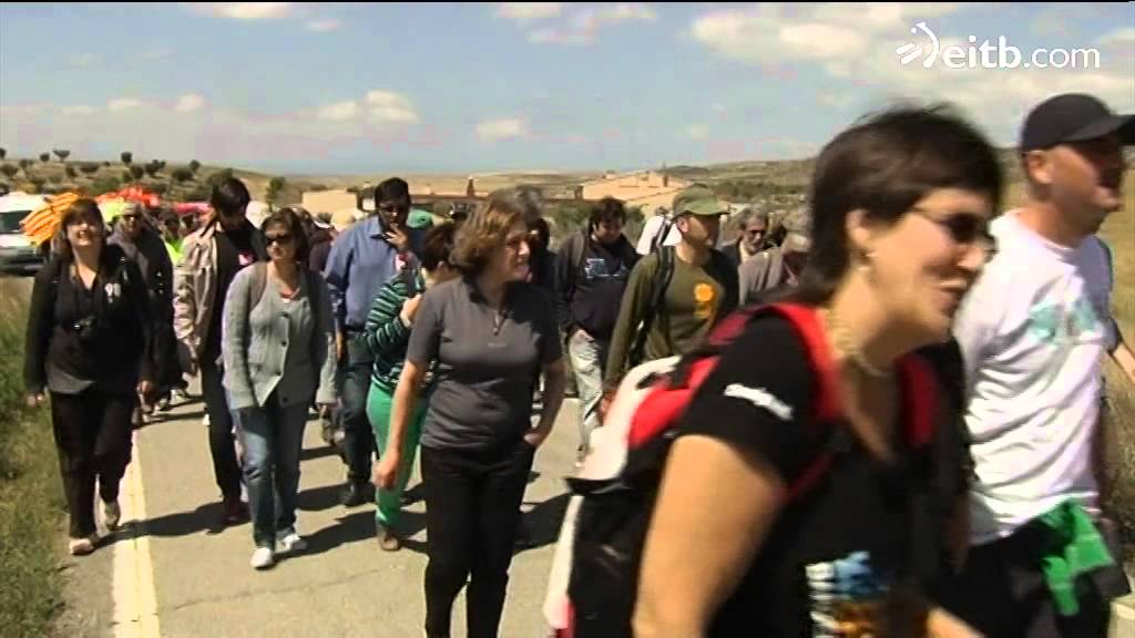 Marcha contra el campo de tiro del Ejército en las Bardenas Reales