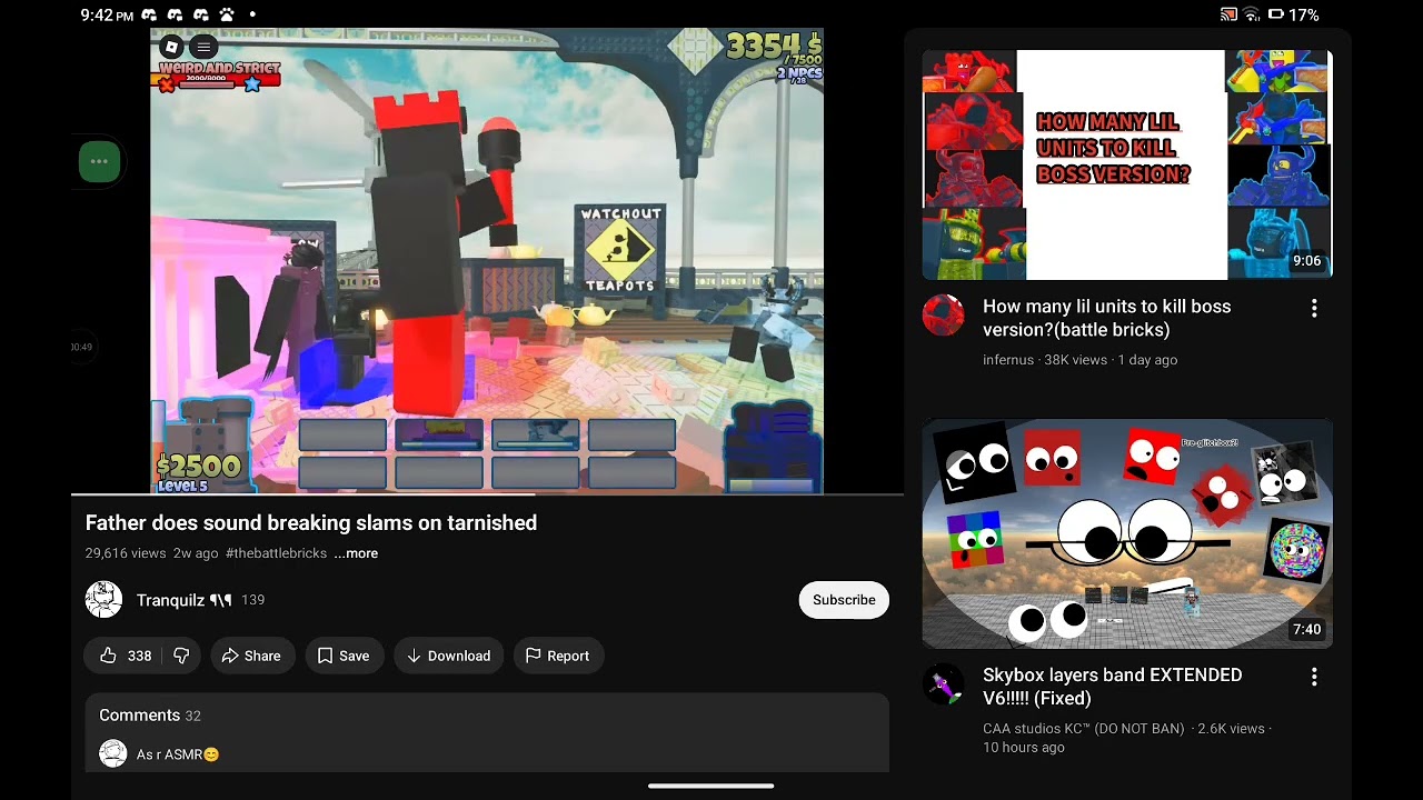 Me watching youtube