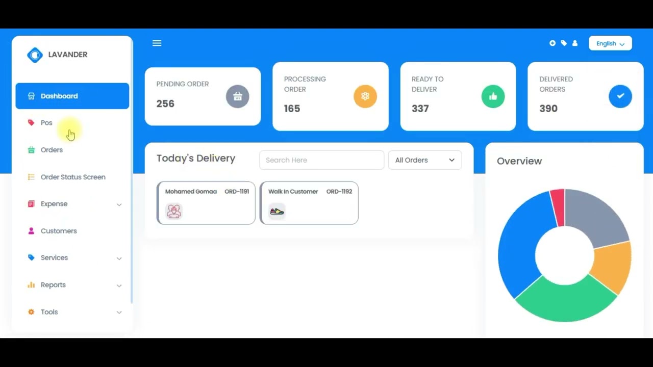 laundry Software Application