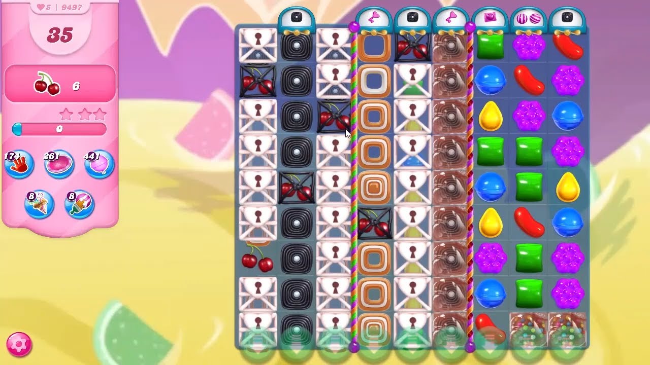 Candy Crush Saga Level 9497 NO BOOSTERS