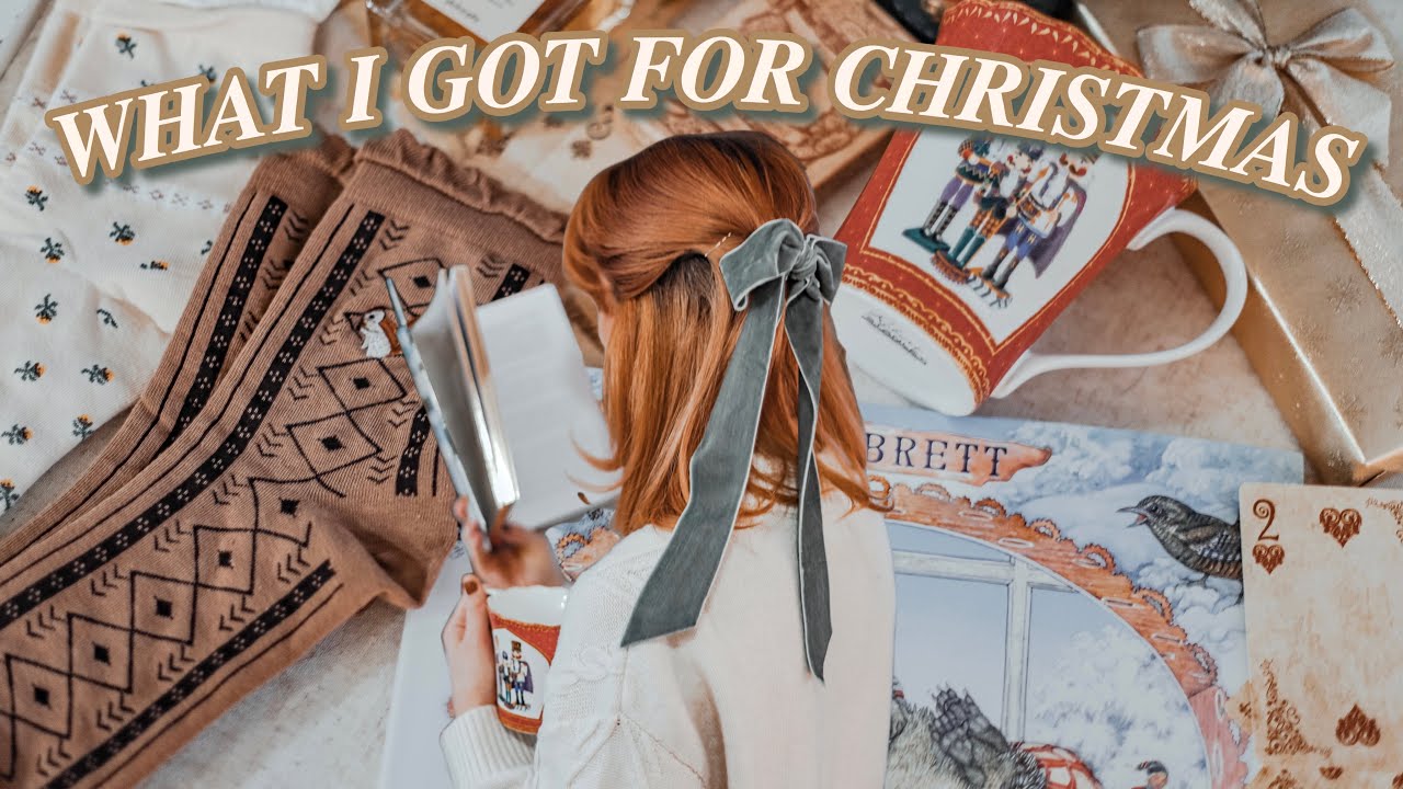 What I Got For Christmas 2022 | cozy, bookish, feel-good ✨