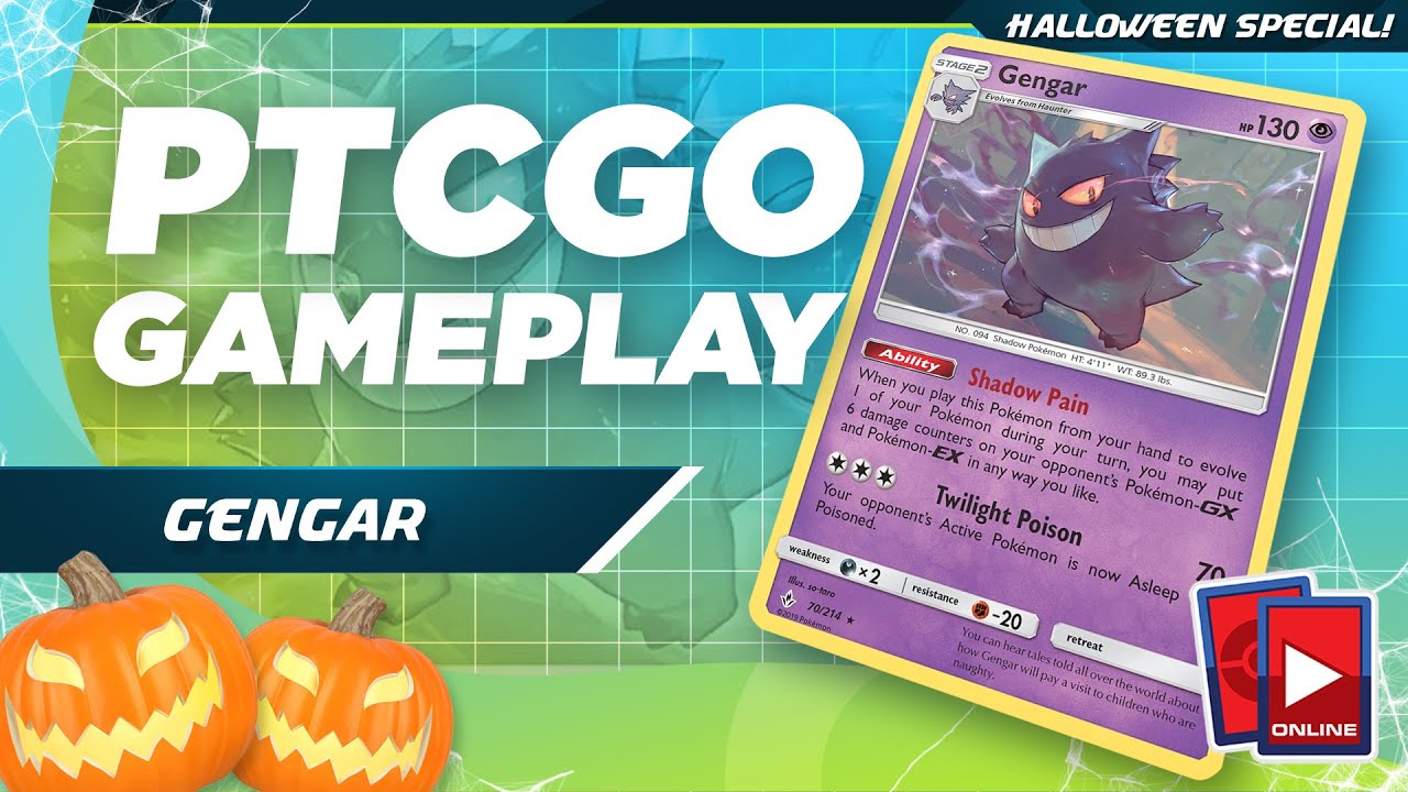 Halloween Special! Gengar Deck - PTCGO Gameplay (Pokemon TCG)