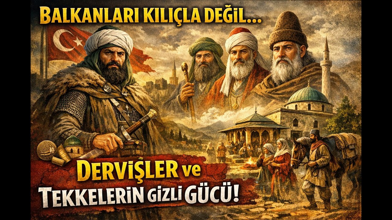 Osmanlı Balkanları Kılıçla Değil “Dervişlerle” Fethetti