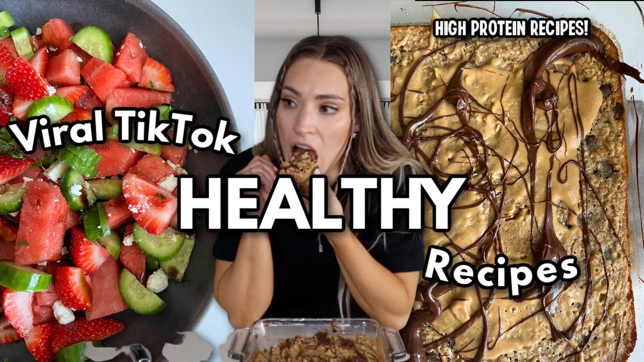 Taste Testing VIRAL TikTok Recipes | Healthy Recipes | High Protein