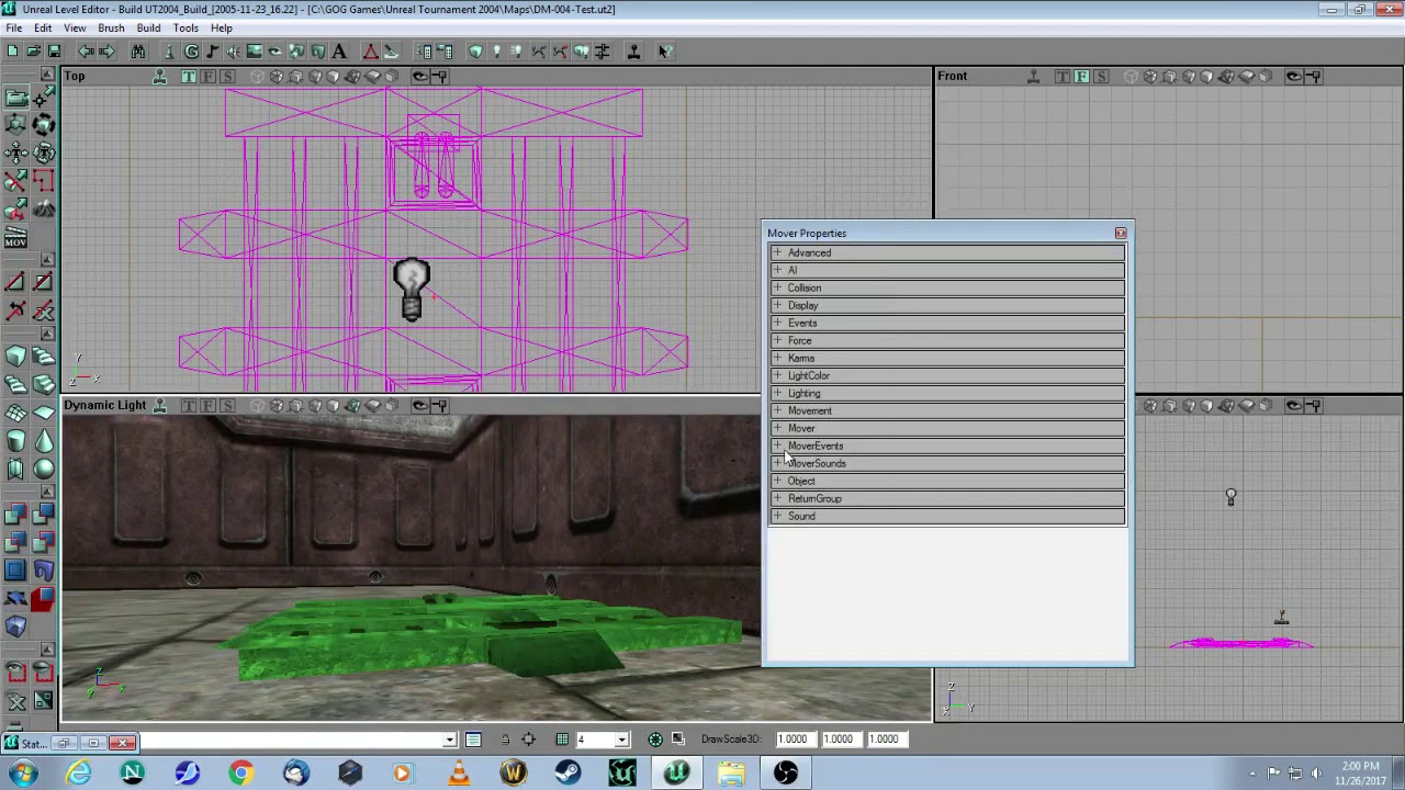 Unreal Editor 2.5 Tutorial - Basic Mover (Lift) - Unreal Tournament 2004