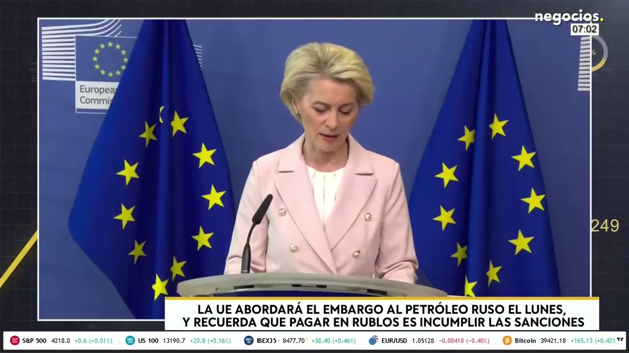 La Uni&oacute;n Europea recuerda que pagar en rublos es incumplir las sanciones