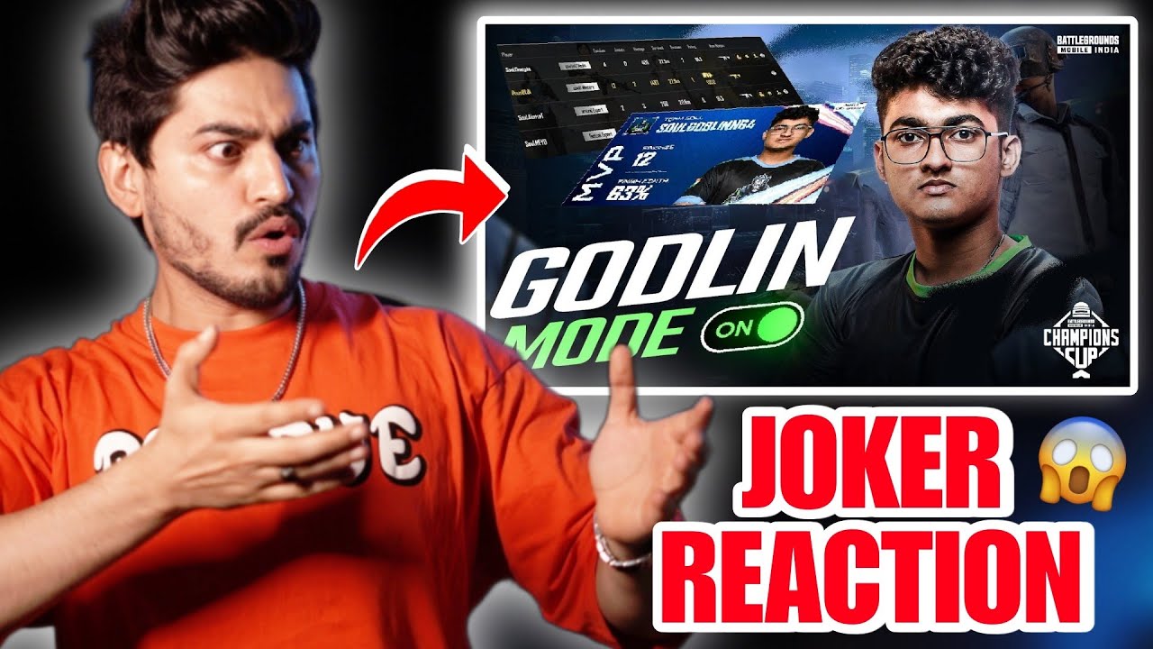 Joker Reaction On Goblin 12 Kills In Tournament!!😱