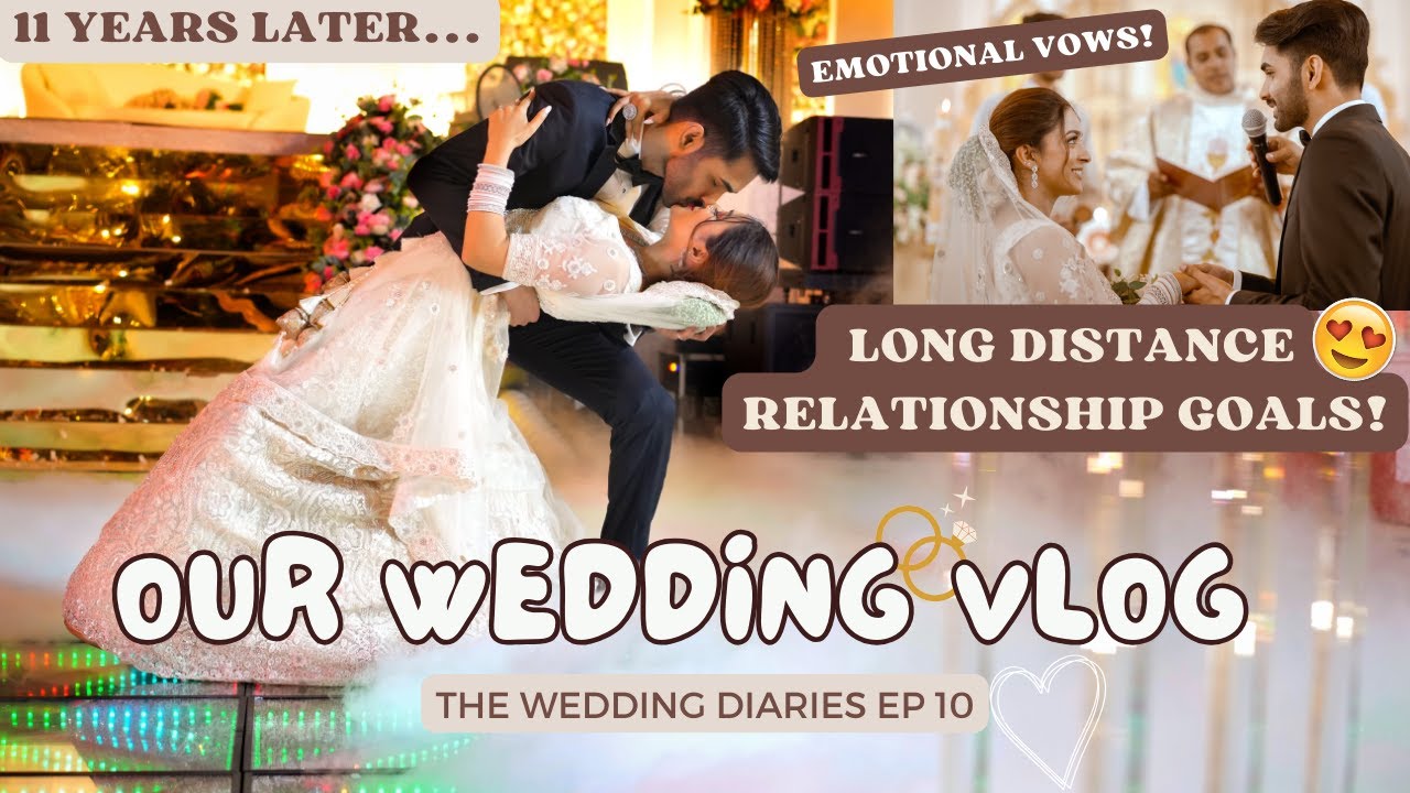 СВАДЕБНЫЙ ВЛОГ! | Трогательные клятвы, первый танец, реакция жениха на сюрприз невесты!