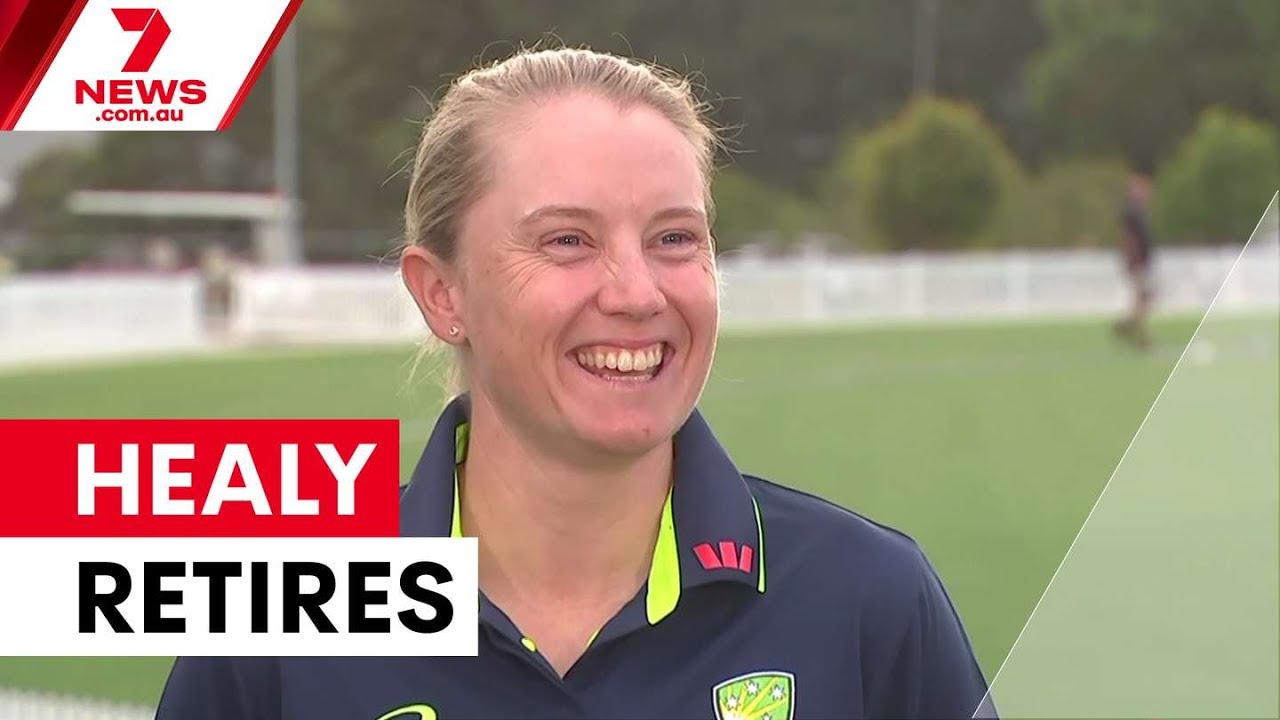 Alyssa Healy announces retirement from cricket | 7NEWS